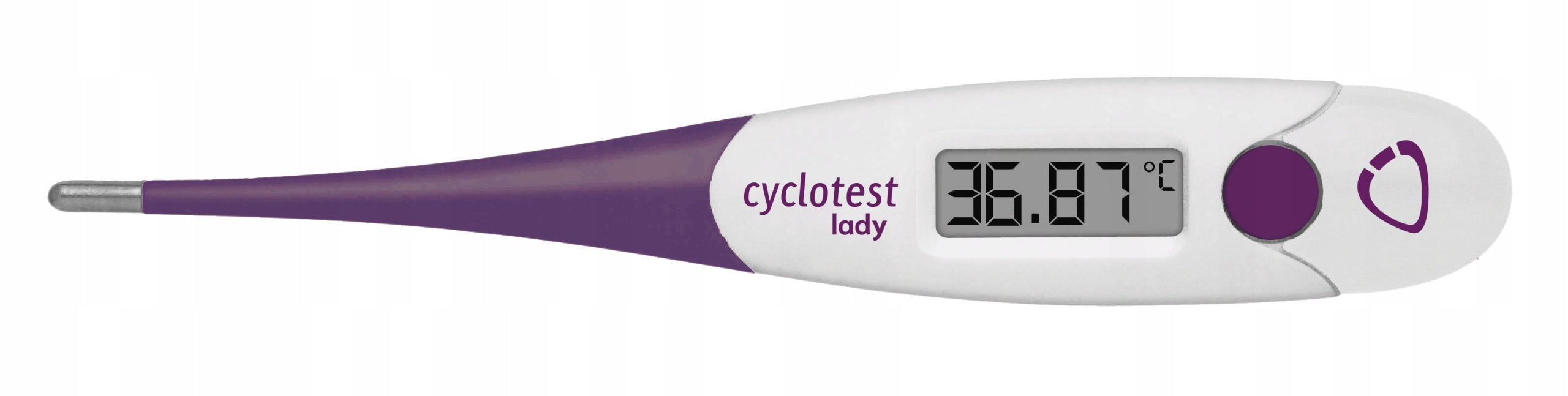 0,05°C Cyclotest Lady Digital Ovulation Thermometer with Flexible Tip Packaging status original
