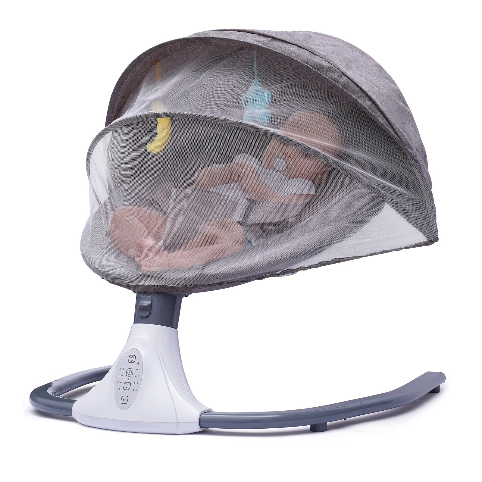 0-18 Months Baby Swing Remote Control Bluetooth Music