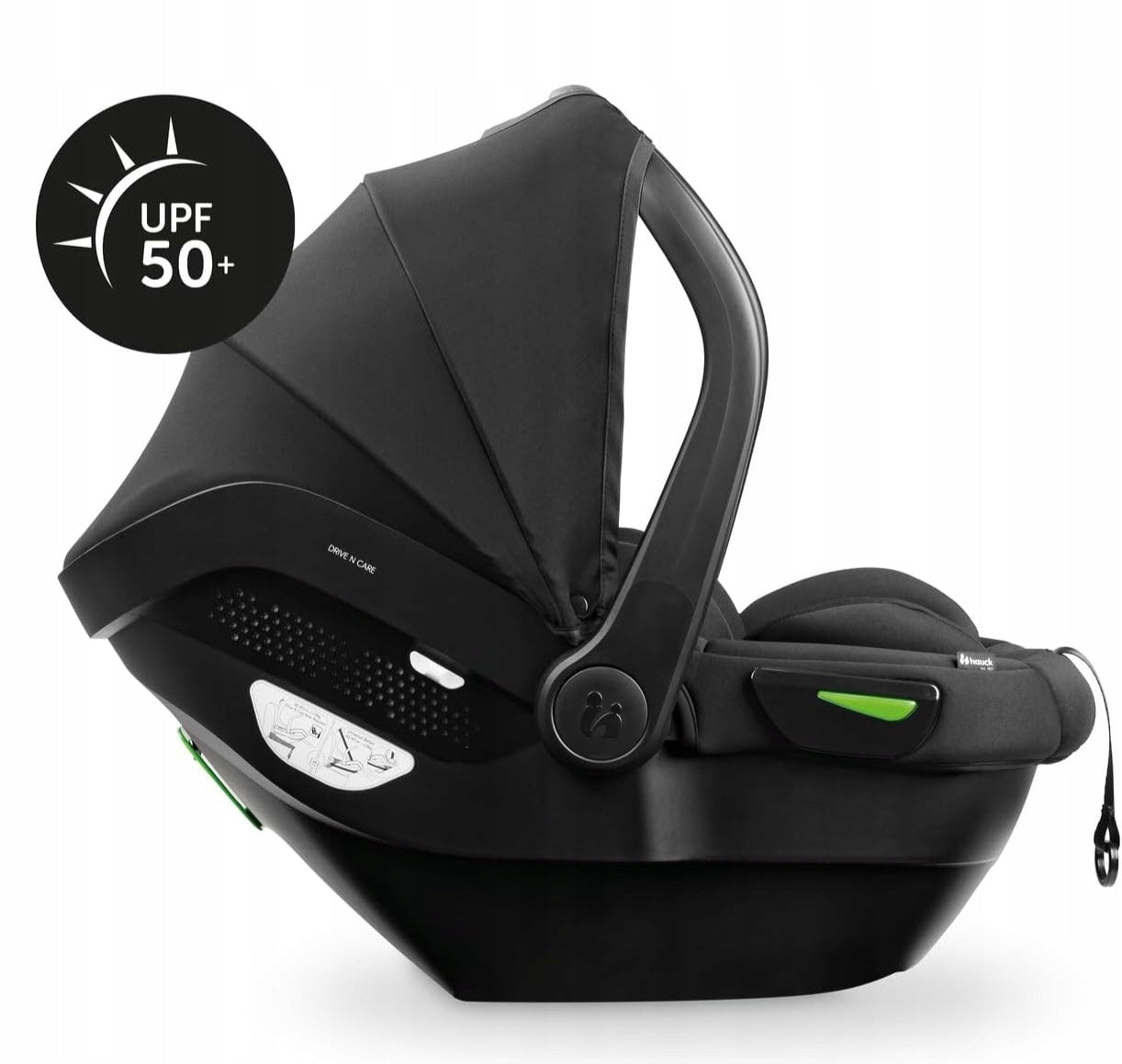 0+ CAR SEAT WITH BASE ISOFIX HAUCK DRIVE N CARE SET I-SIZE Brand Hauck