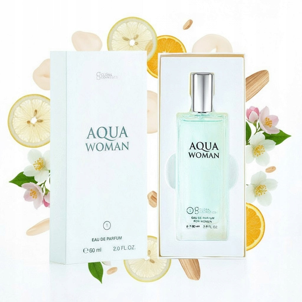 001 AQUA WOMAN 60ml WOMEN'S PERFUME FRESH LASTING POPULAR FRAGRANCE