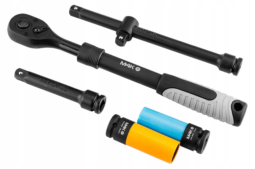 Smūginiai galvučių raktai NEO TOOLS M4K, 31 vnt. rinkinys