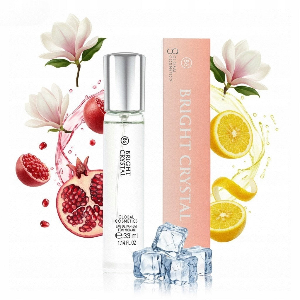 086 PERFUME WOMEN'S perfume PERMANENT FRAGRANCE BRIGHT CRYSTAL 33ml