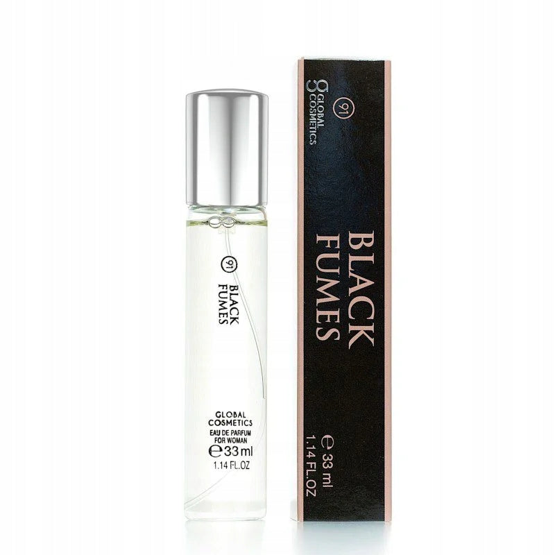 091 PERFUME WOMEN'S perfume PERMANENT FRAGRANCE BLACK FUMES 33ml