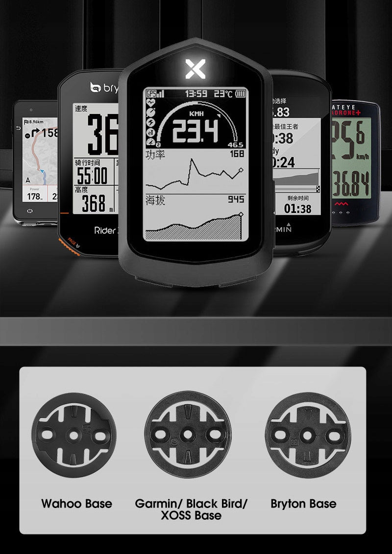 Dviračio laikiklis kompiuteriui ir žibintui GARMIN / WAHOO, kelių ir kalnų dviračiams