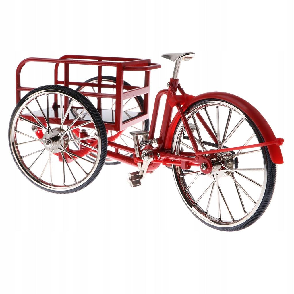 1:10 Alloy Diecast Racing Tricycle Model Replica Toy Red Brand no brand