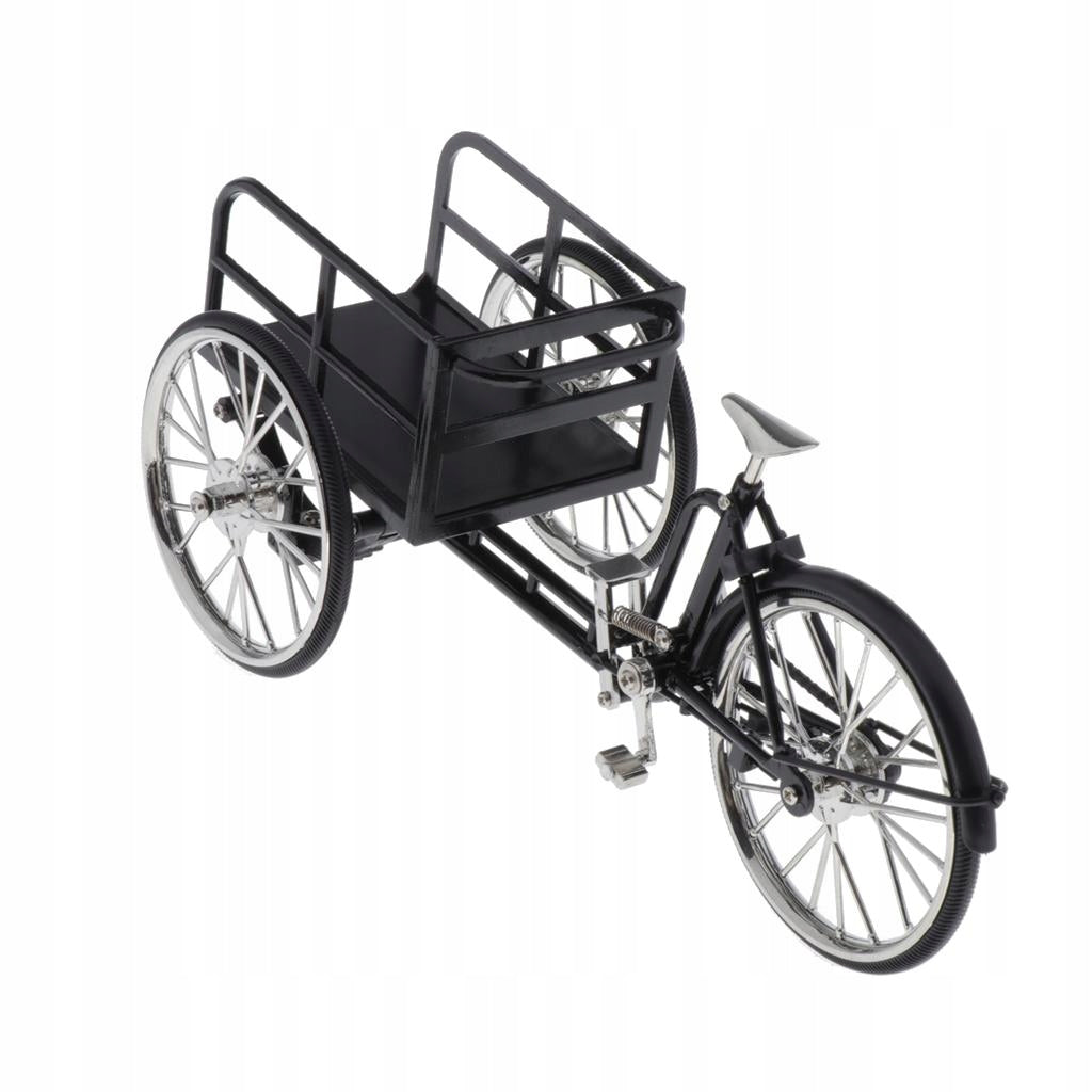 1:10 Scale Alloy Diecast Bicycle Model Bike Toy Decoration Crafts for Black Packaging status original