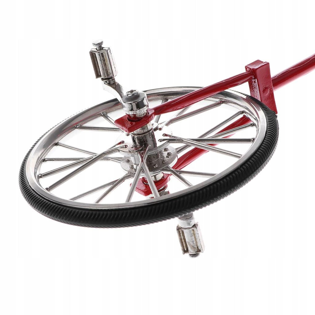 1:10 Scale Alloy Unicycle Bicycle Model Diecast Bike Cycling Replica Toy Packaging status original