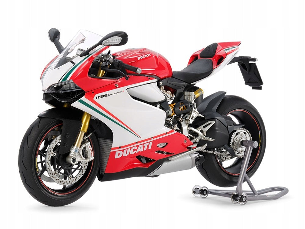 Konstruktorius Tamiya - Ducati 1199 Panigale S Tricolore, 1/12, 14132, 8 m.+