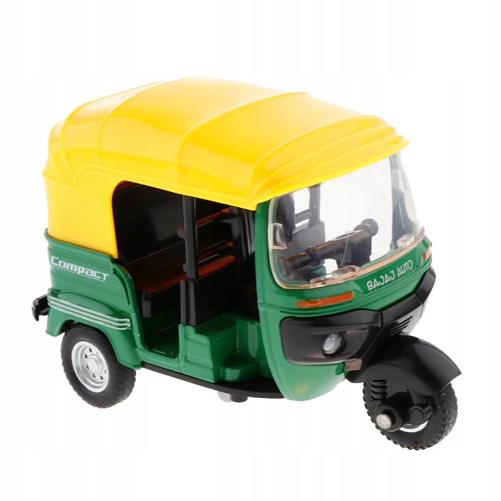 1:14 Indian Tricycle with Light Sound Hobbies Games Toy Green
