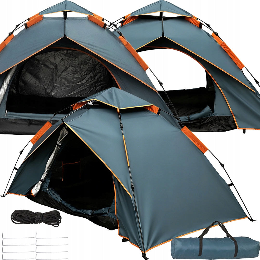 1-2 Person Waterproof Camping Tent 225x135 Automatic