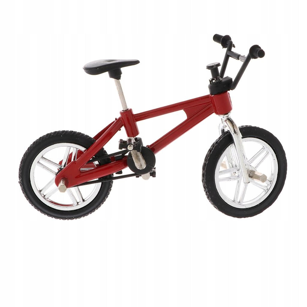 1:24 Scale Alloy Finger Bike Toy Mountain Bicycle Diecast Model W/Lock Packaging status original