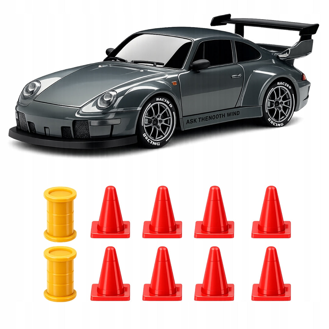 1:24 drift RC car with remote control 2.4G 20km/h LED auto RC Manufacturer code RC-PR