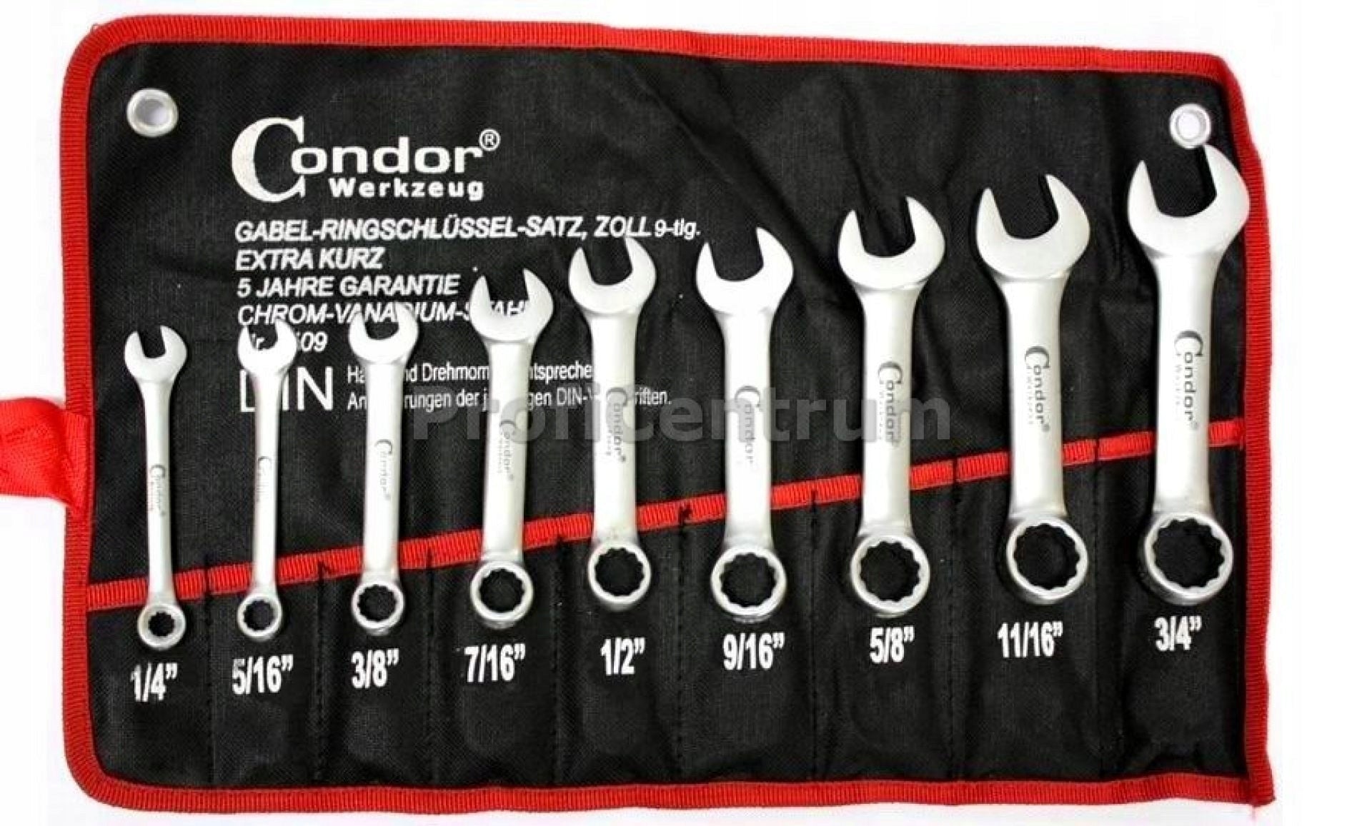 1/4'' - 3/4'' FLAT-EYE WRENCHES Manufacturer code C.4409
