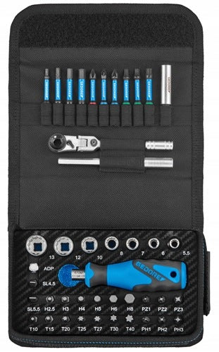 1/4" Ready to Fix Bit Set 43-Piece TC 666-MK-043 GEDORE