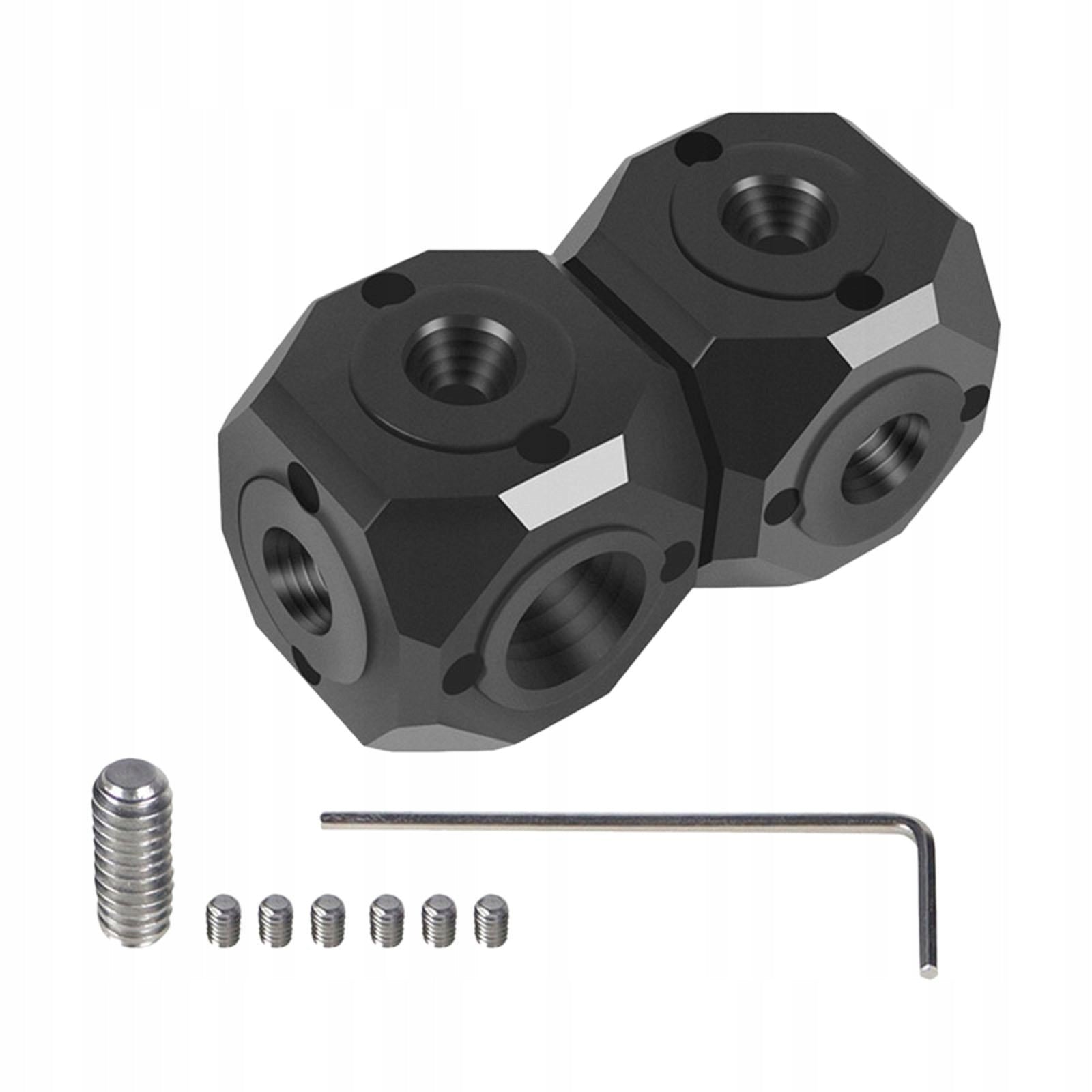 1/4inch 1/8inch Screw Hole Tripod Stand Mount Adapter Durable Double seat Brand no brand