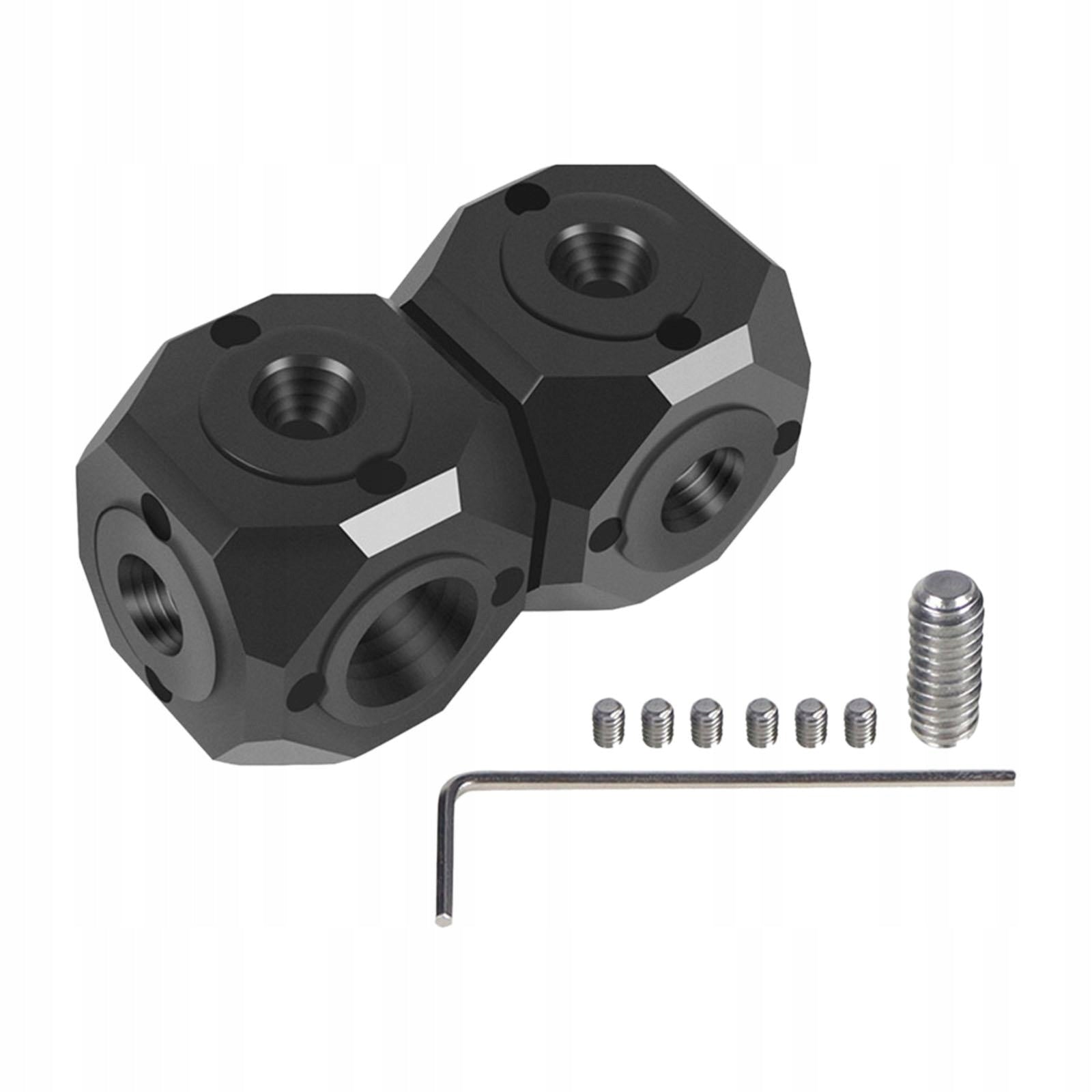 1/4inch 1/8inch Screw Hole Tripod Stand Mount Adapter Durable Double seat
