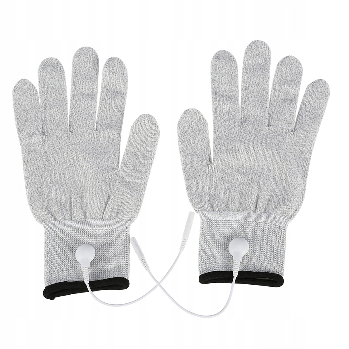 1 PAIR OF TENS EMS ELECTRODE GLOVES FOR MASSAGE AND ELECTROSTIMULATION SIZE Medical device no