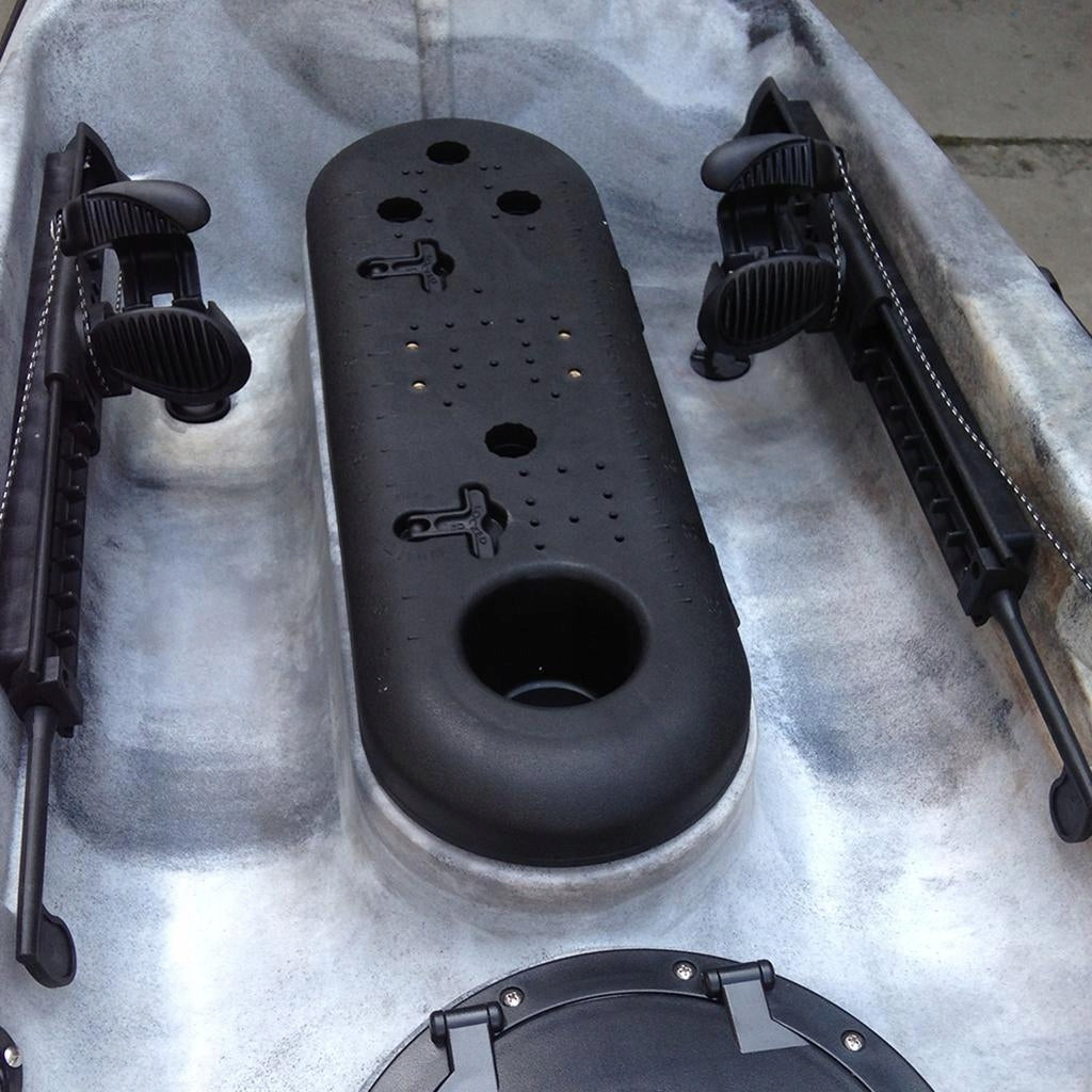 1 Pair Adjustable Nylon Kayak Foot Pedals Number of seats not specified