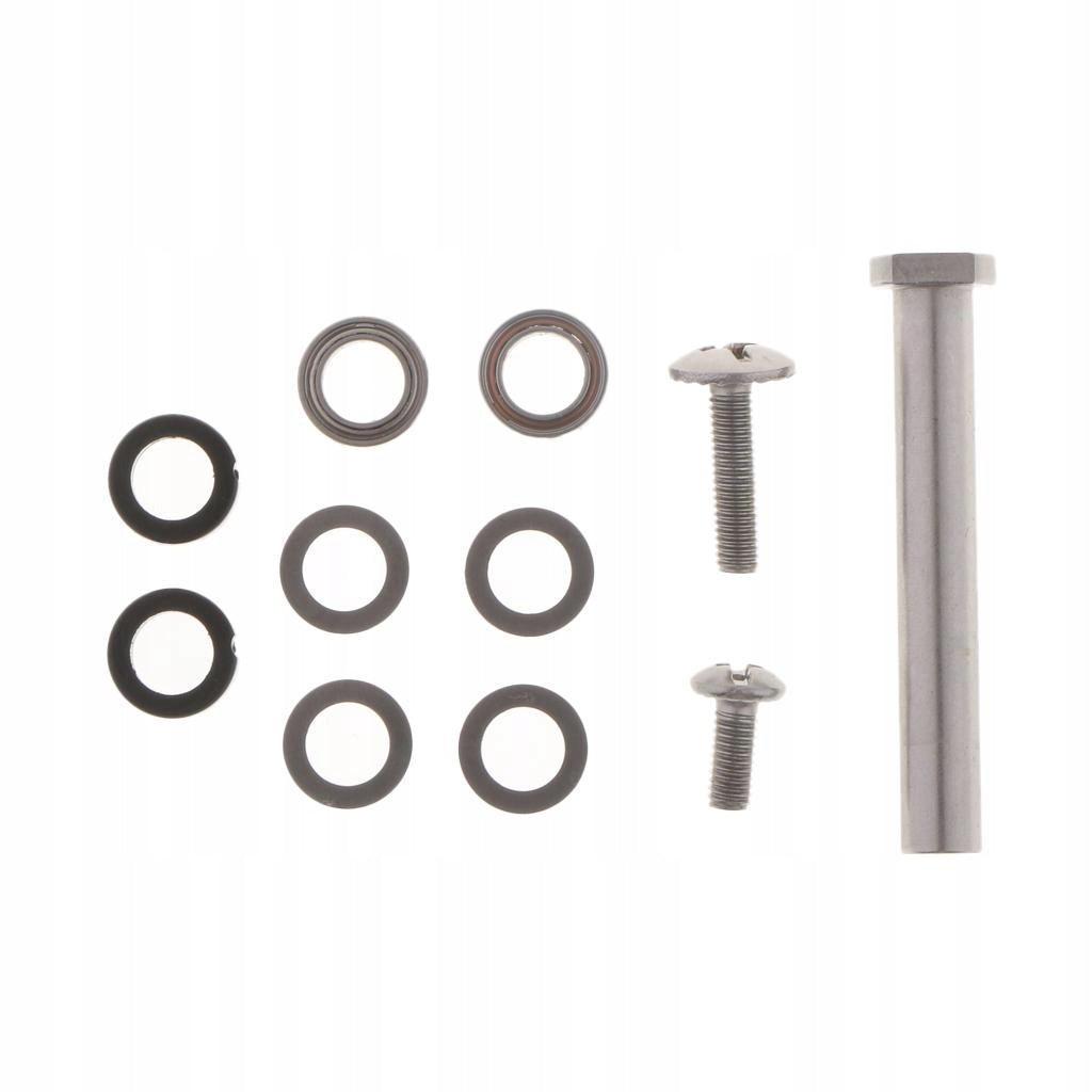 1 Set Fishing Reel Handle Knob Component Parts with Bearings, Washers Manufacturer code Hellery-65015531