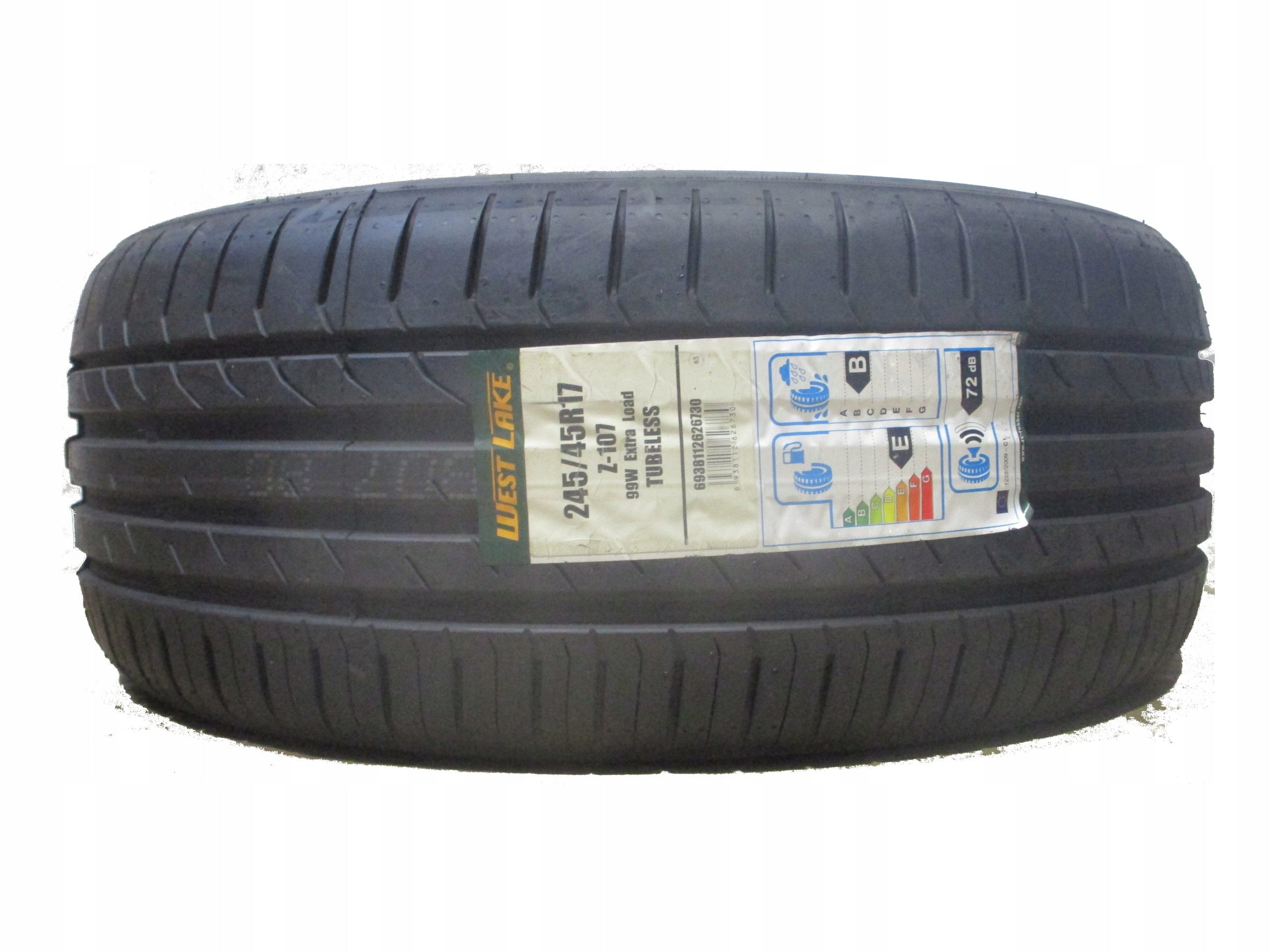 1 new summer tyre 245/45R17 99W Westlake Zupereco Z-107 r. 2021