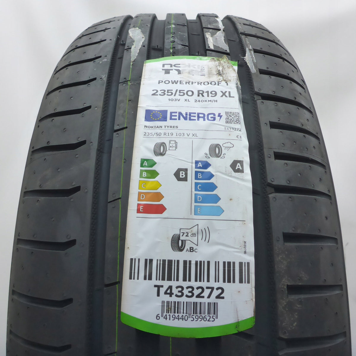 1 pc Nokian Powerproof Summer Tyre 1 235/50 R19 103V XL 2025 Unused