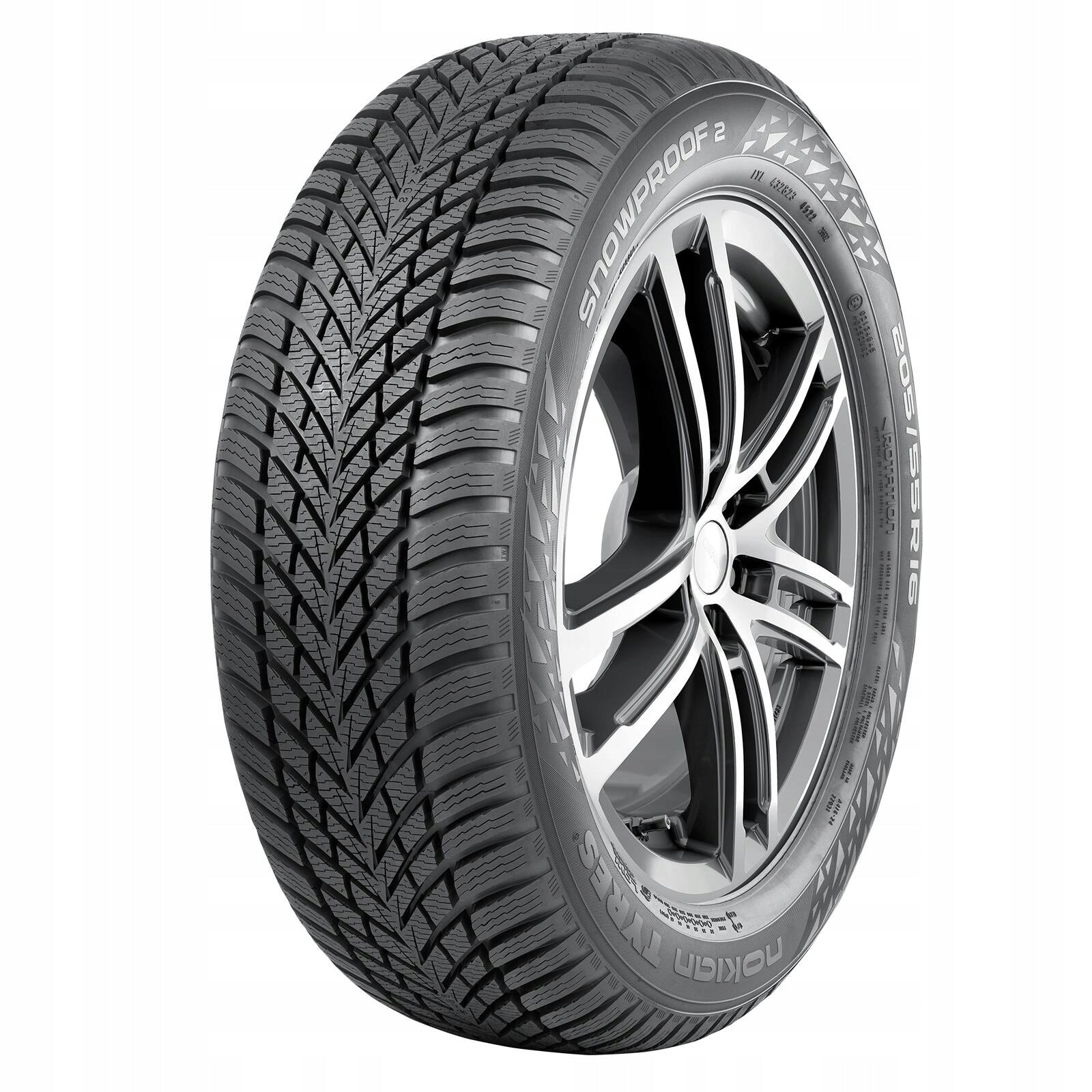 1 winter tyre 205/50R17 93V NOKIAN Snowproof 2