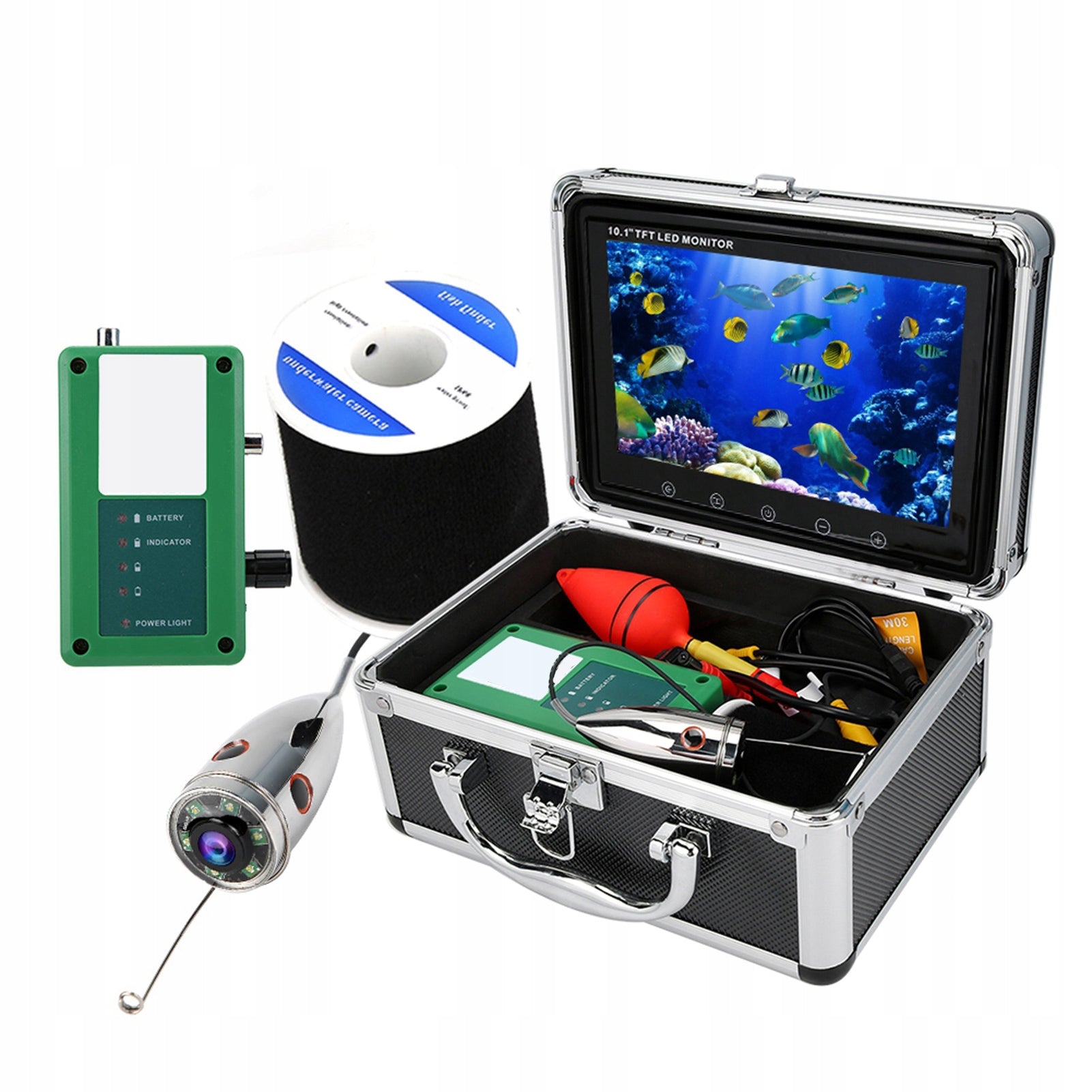 10,1" 1000TVL Underwater Fishing Camera, 50m Manufacturer code 0755732964600