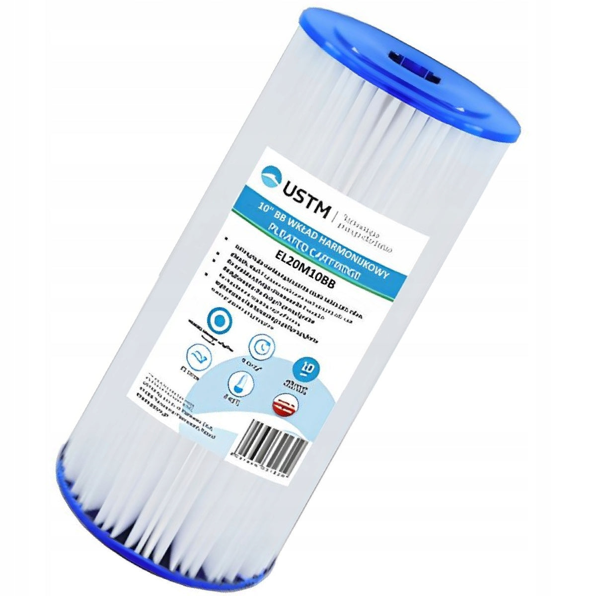 10" BigBlue USTM EL20M10BB folding cartridge