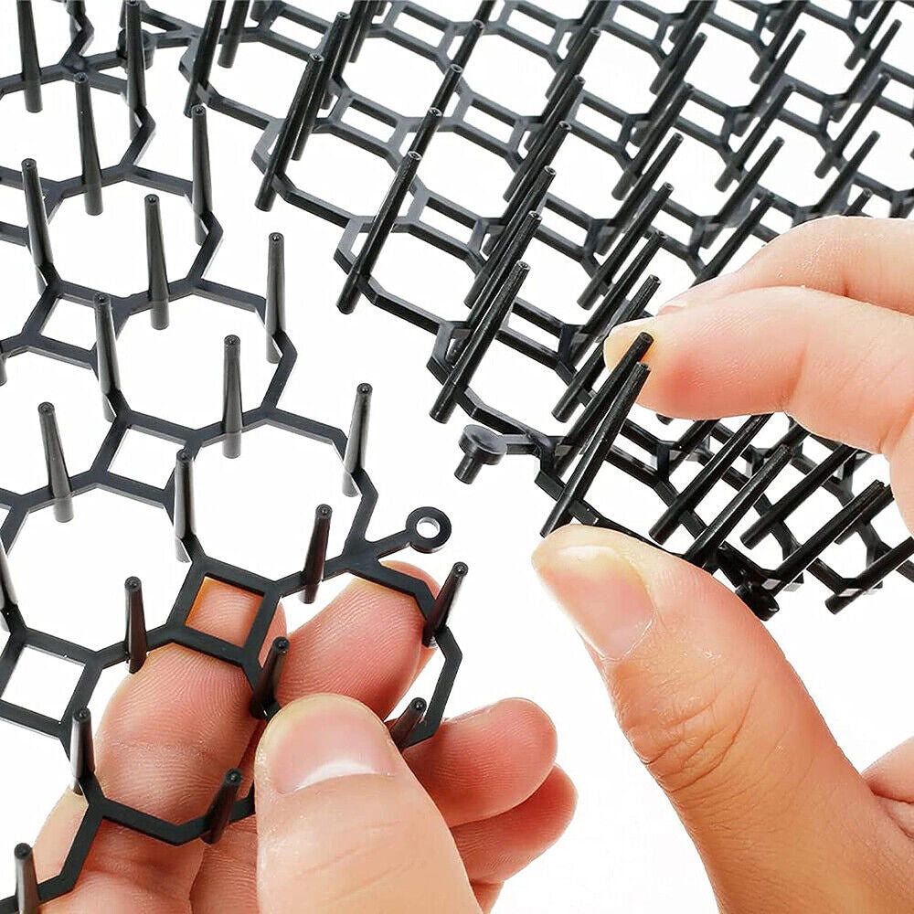 10 PCS PET BARRIER FOR GARDEN, CAT PROTECTION MESH Manufacturer code Mata odstraszająca koty
