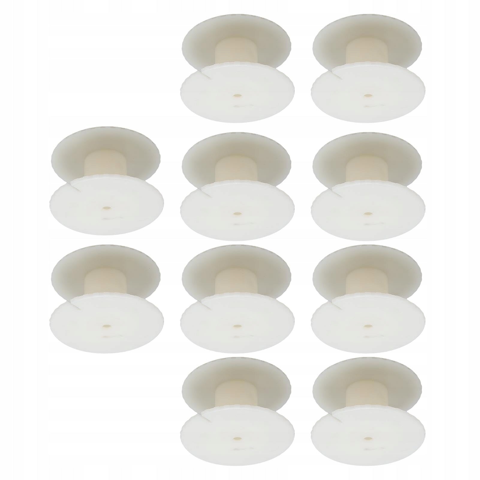 10 Pcs Induction Coil Induction Frame Plastic Round Speaker 60