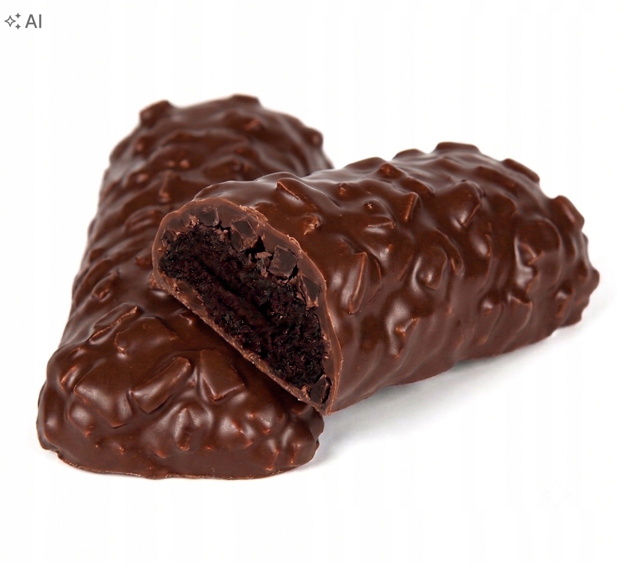 (10 Pcs) Protein Bar ProfitSnack Chocolate Fudge 32% Protein