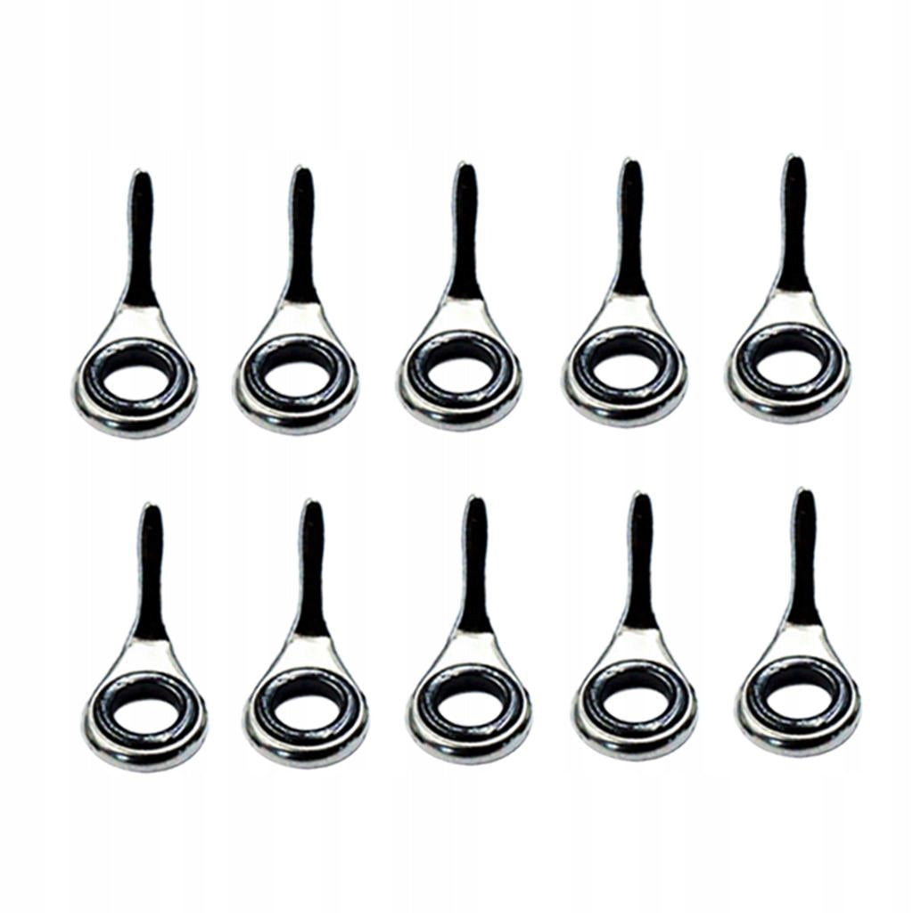 10 Pieces Fishing Rod Guides Fishing Line Guides Eyes Sets 3mm Brand no brand