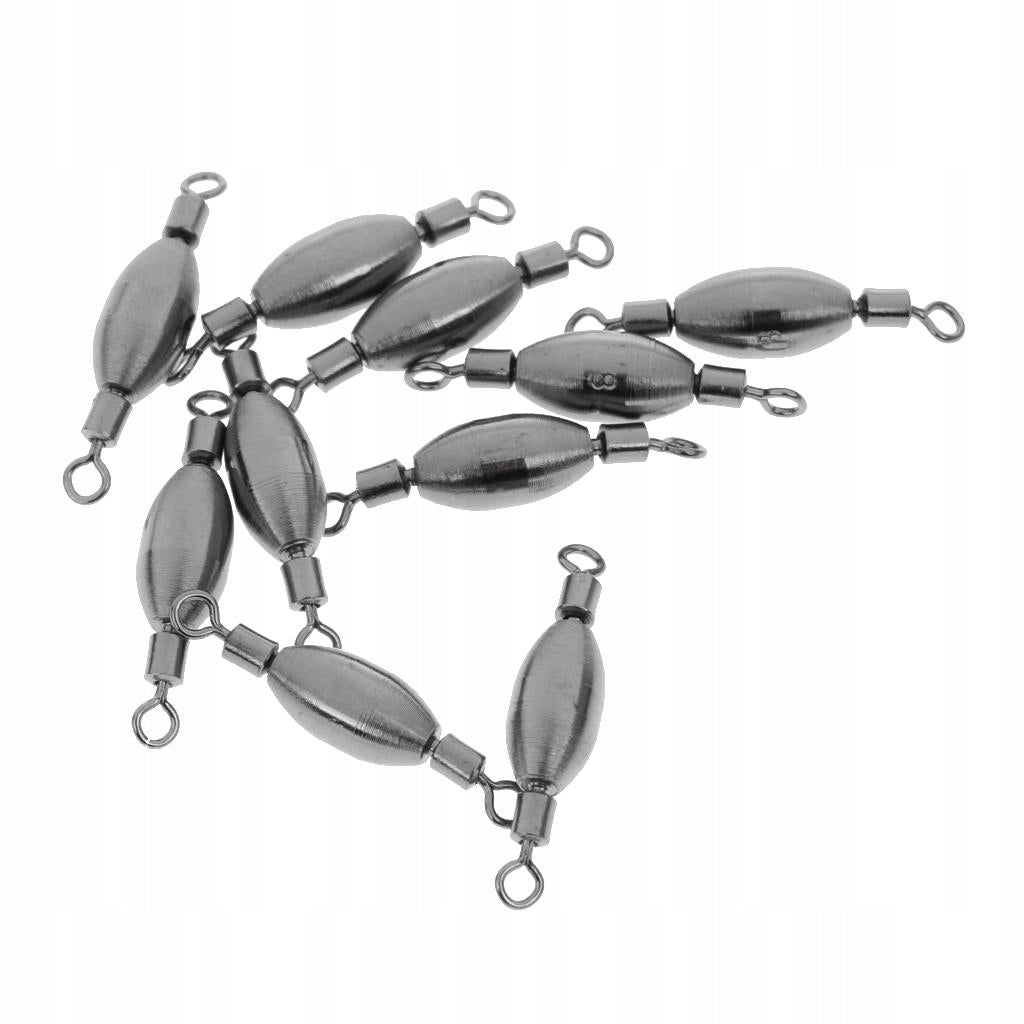 10 Swivel Fishing Parts with Copper Dip Fishing Swivel Connectors 0.3 Brand no brand