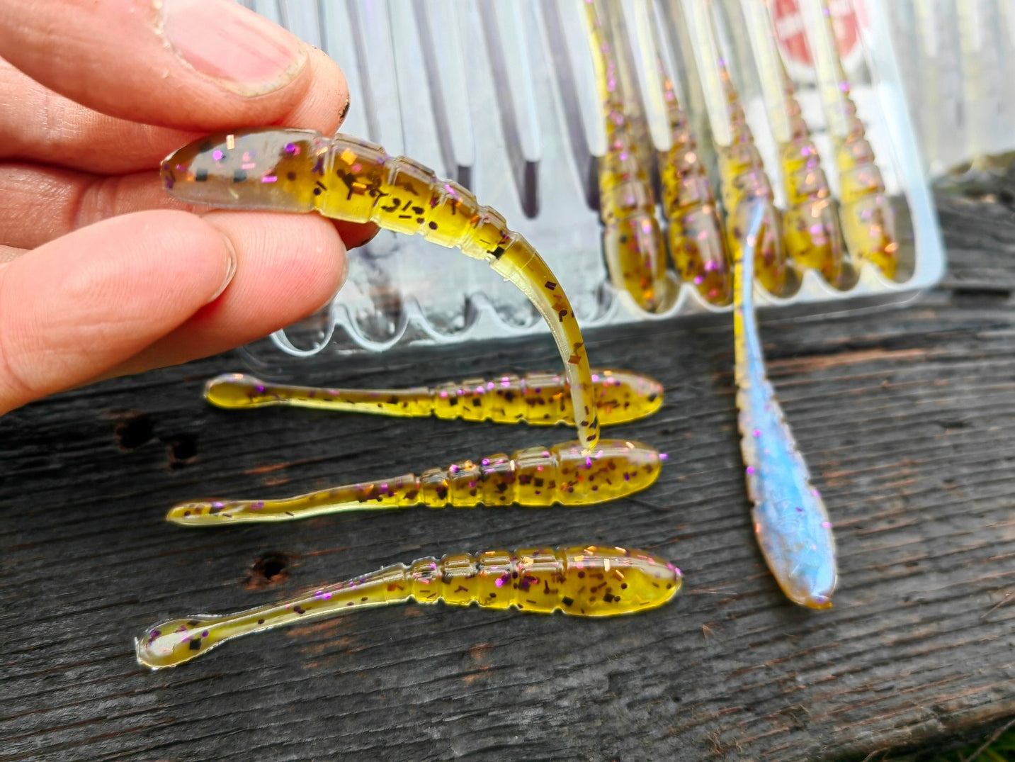 10 pcs PINTAILL X ZONE FINESSE SLAMMER 8 cm KILLER MADE IN USA NEW NO.1 Fishing method spinning