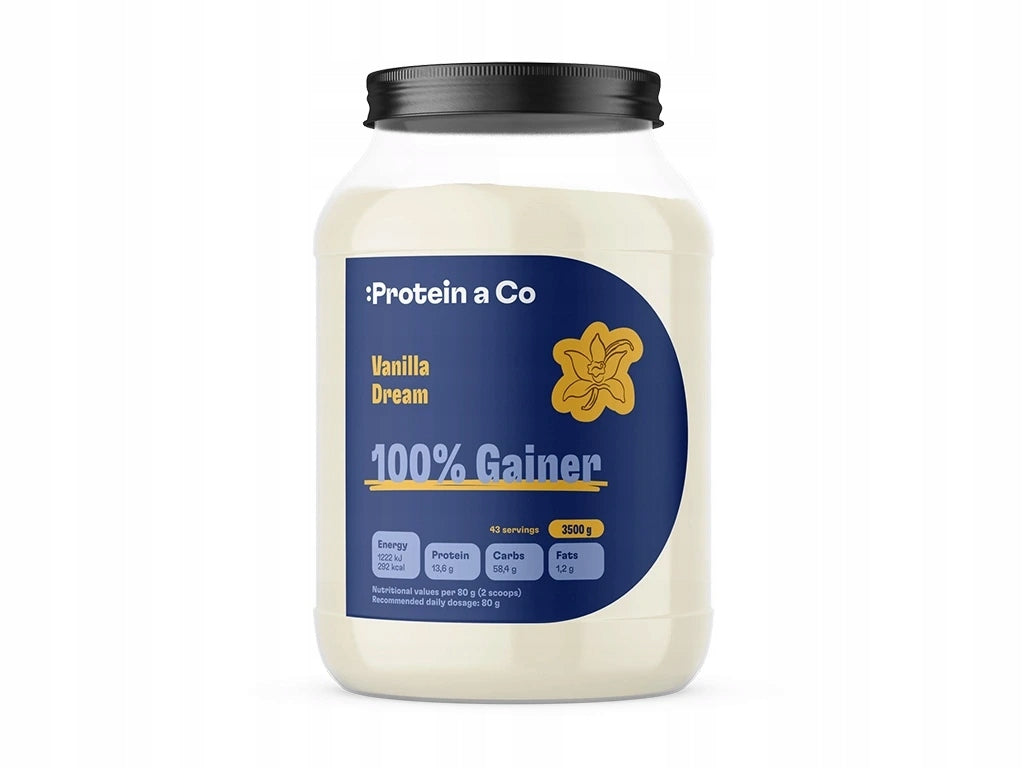 100% Gainer 3.5 kg, FLAVOR: Vanilla Dream