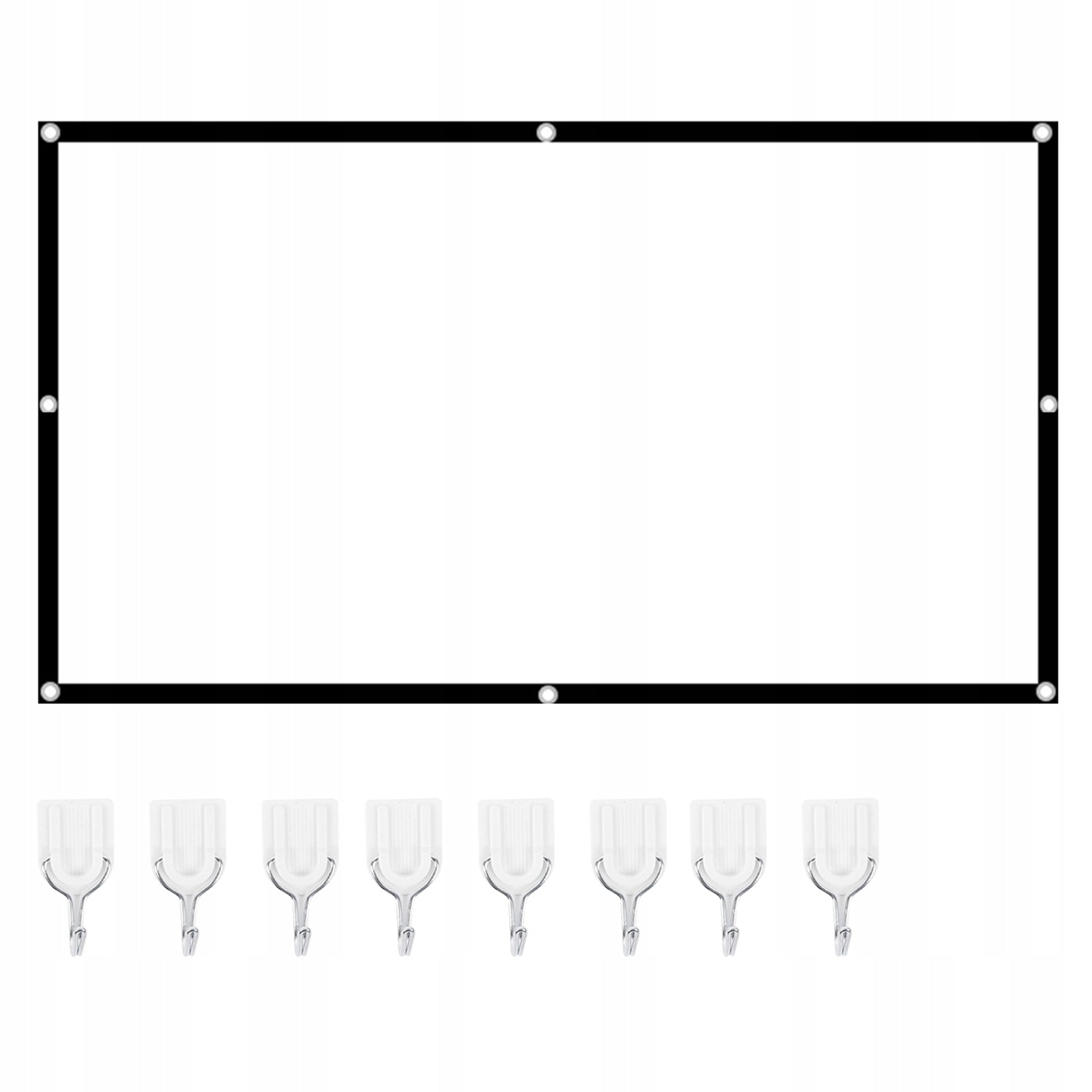 100 INCH PORTABLE 16:9 220X124CM PROJECTION SCREEN FOR PROJECTOR