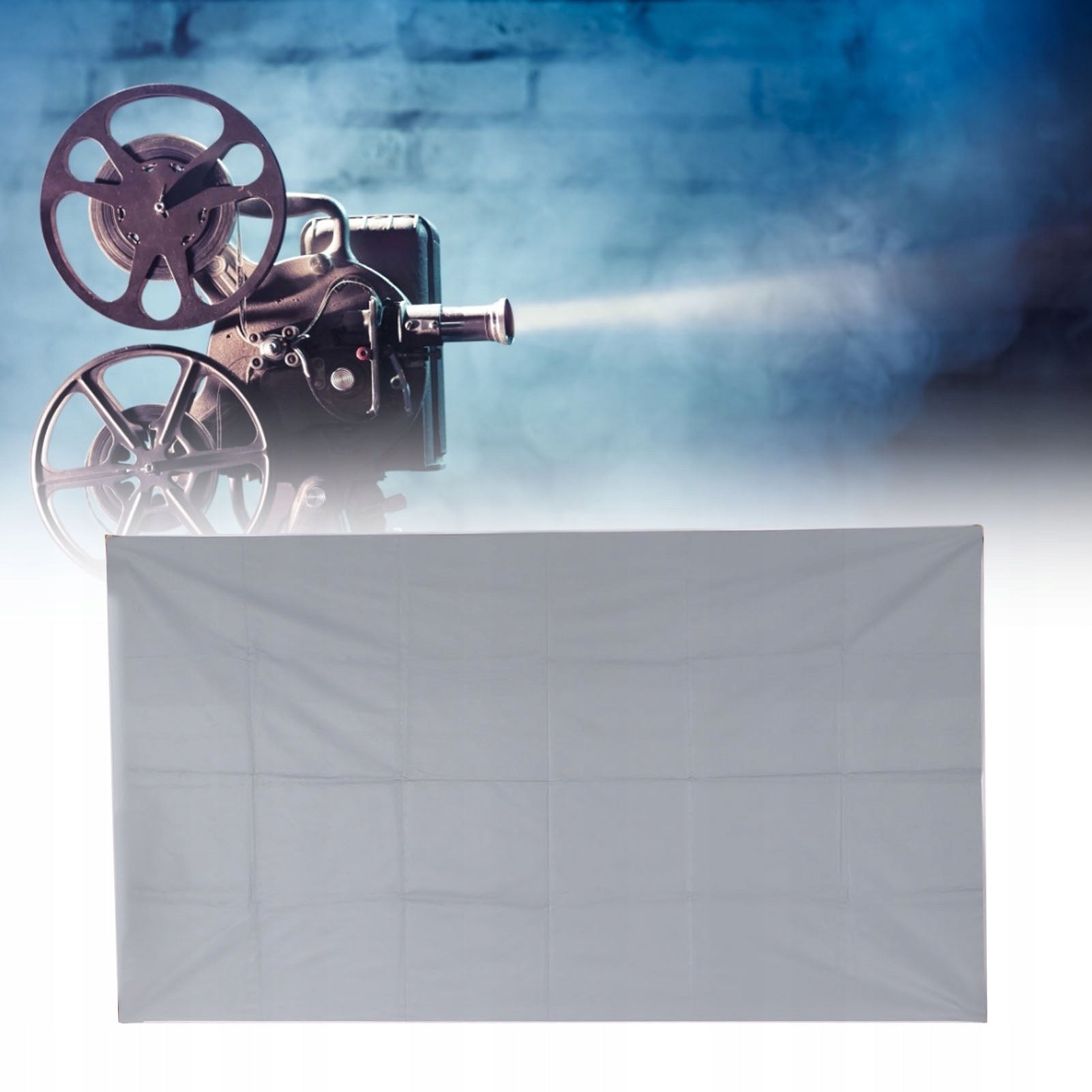100 INCH PORTABLE PROJECTION SCREEN FOR CAMPING AND HOME 16:9 EAN (GTIN) 613684196763