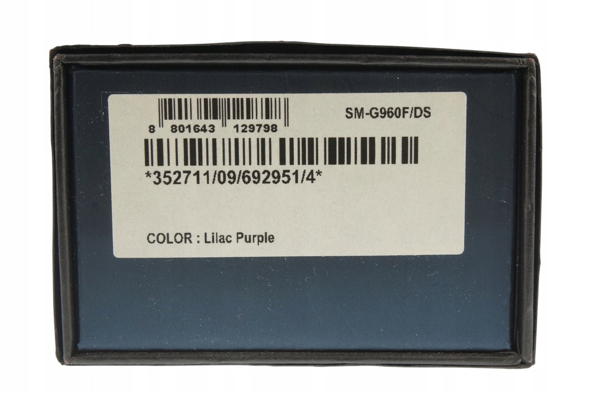 100% NEW ORIGINAL PL DYST SAMSUNG GALAXY S9 SM-G960F/DS PURPLE XEO Brand Samsung