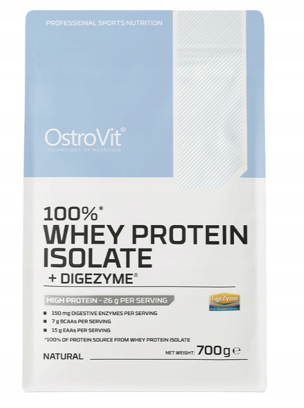 100% Whey Protein Isolate + Digezyme 700 g Packaging status original