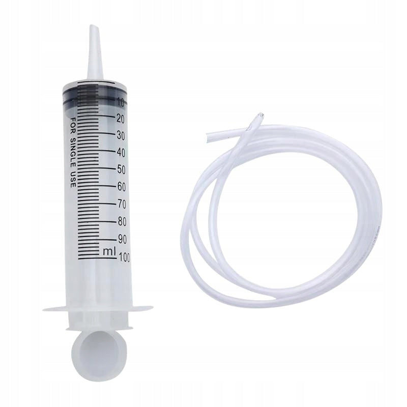 100 ml syringe with 100 cm hose