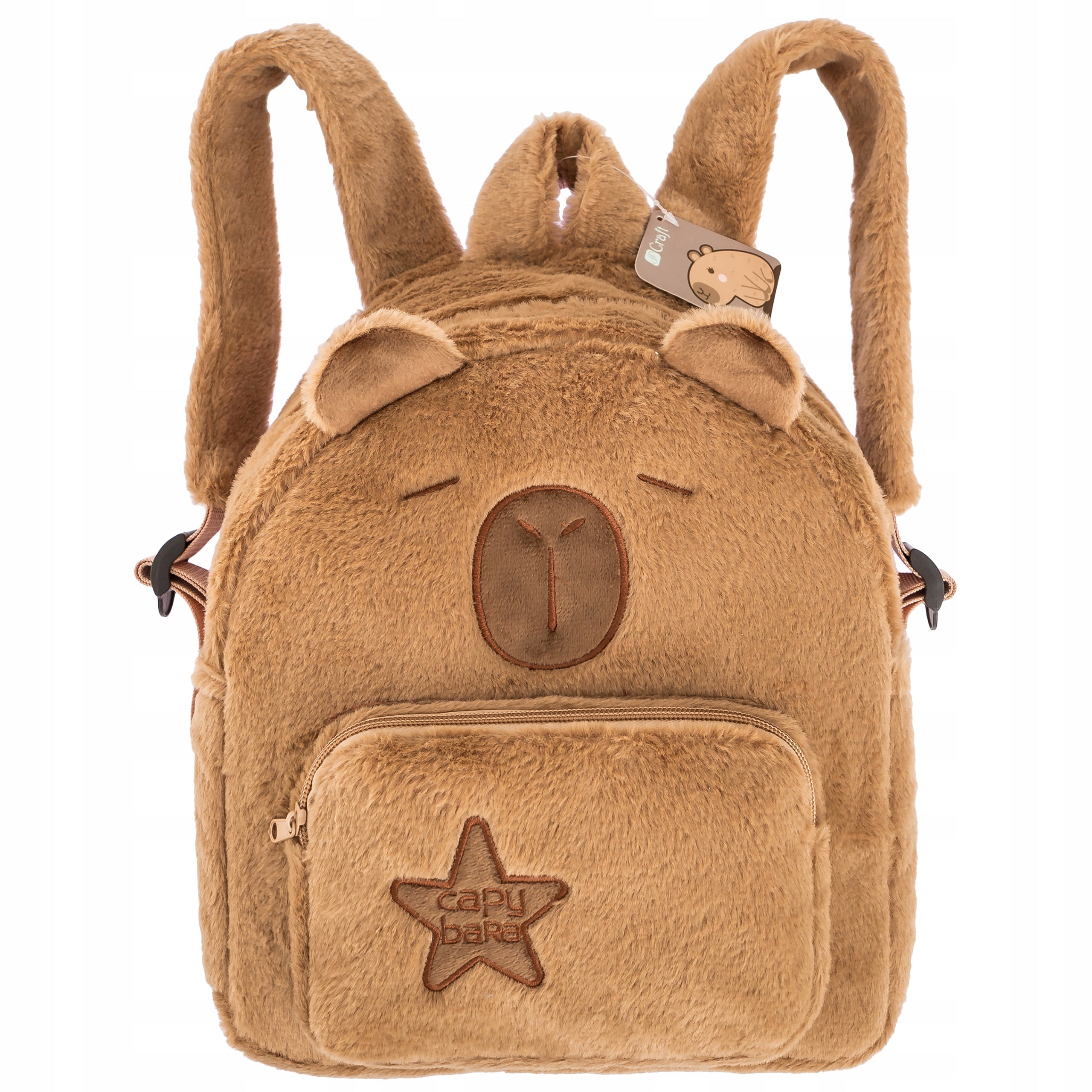 100% school backpack brown EAN (GTIN) 5907590025909