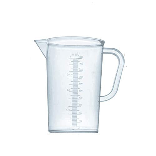 1000 ML GRADUATED PLASTIC SCOOP WITH HANDLE FOR LABORATORY KITCHEN Brand no brand