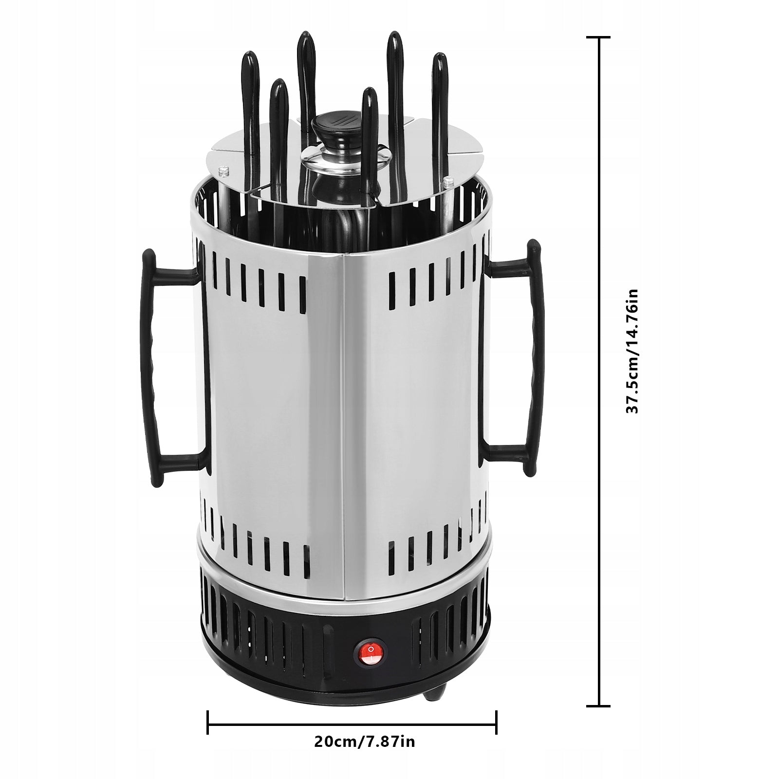 1000W VERTICAL ELECTRIC GRILL Packaging status original