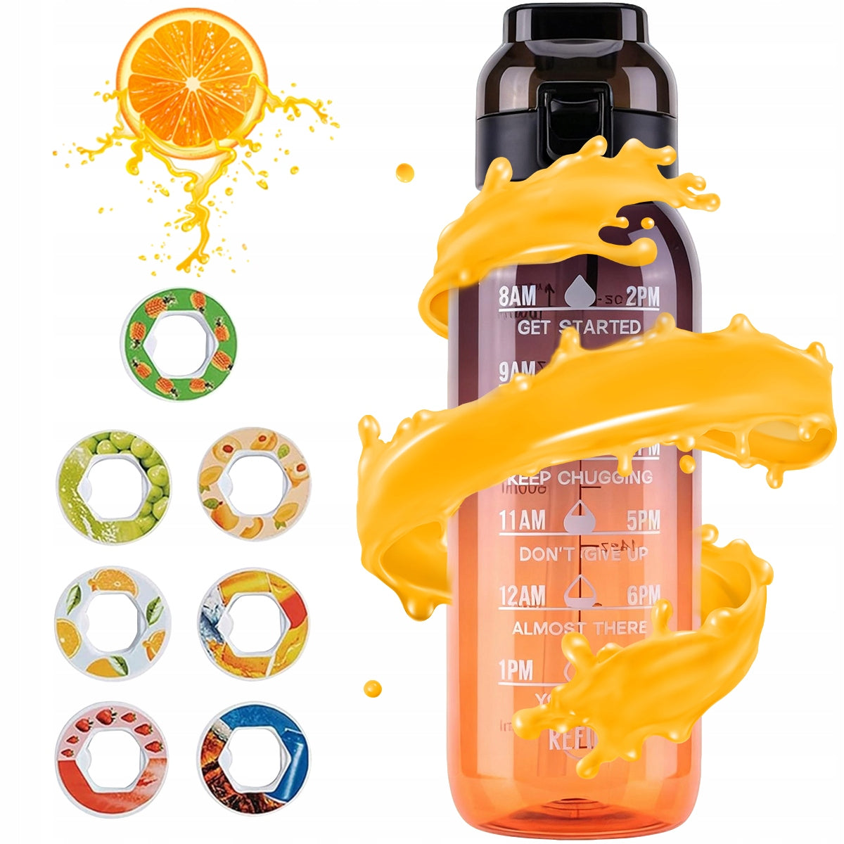 1000ml Fragrance Mug Fragrance Water Bottle - 7 Flavors Manufacturer code 4059664836773