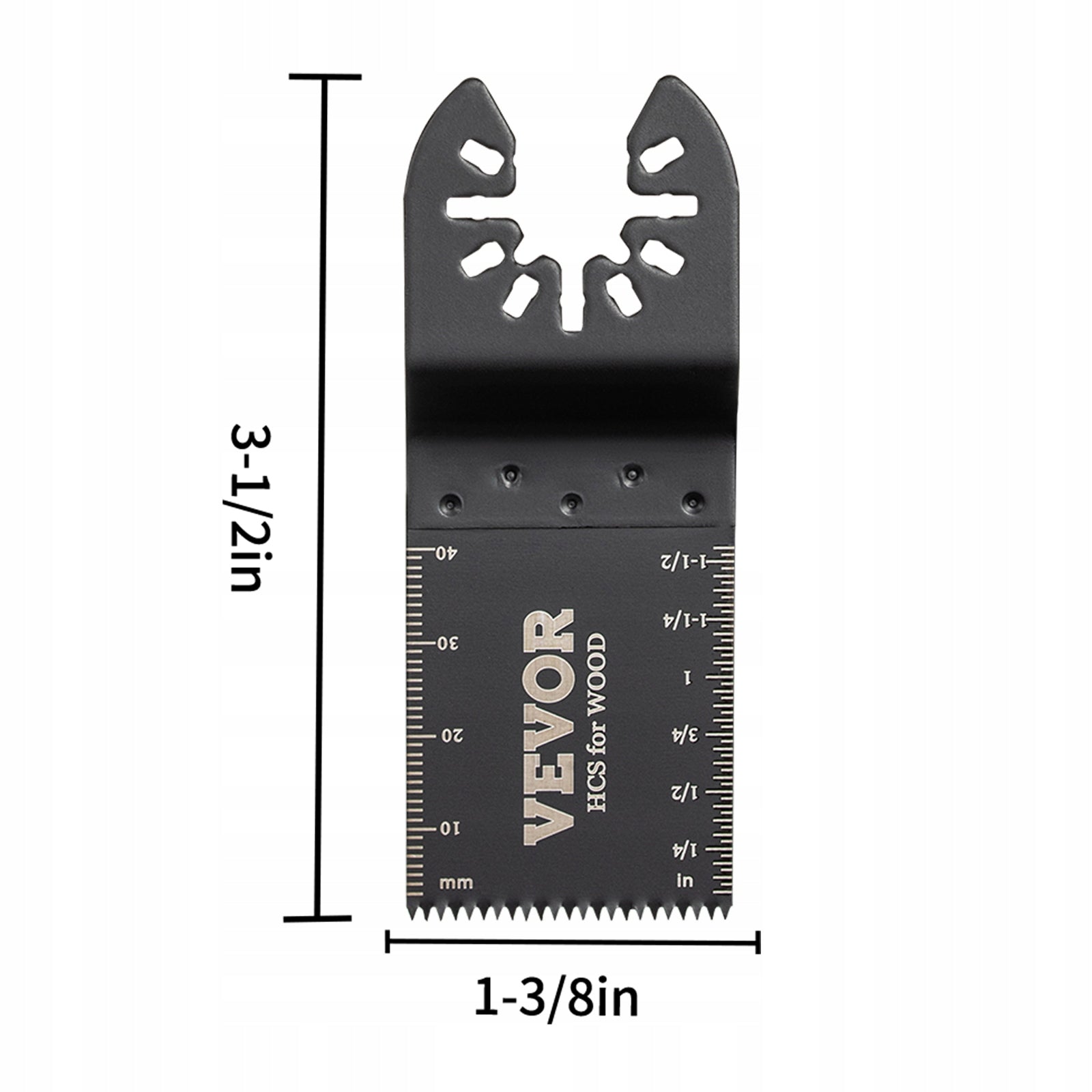 100PCS Oscillating Saw Blades Quick Release HCS Wood Plastic Compatible EAN (GTIN) 840281544530