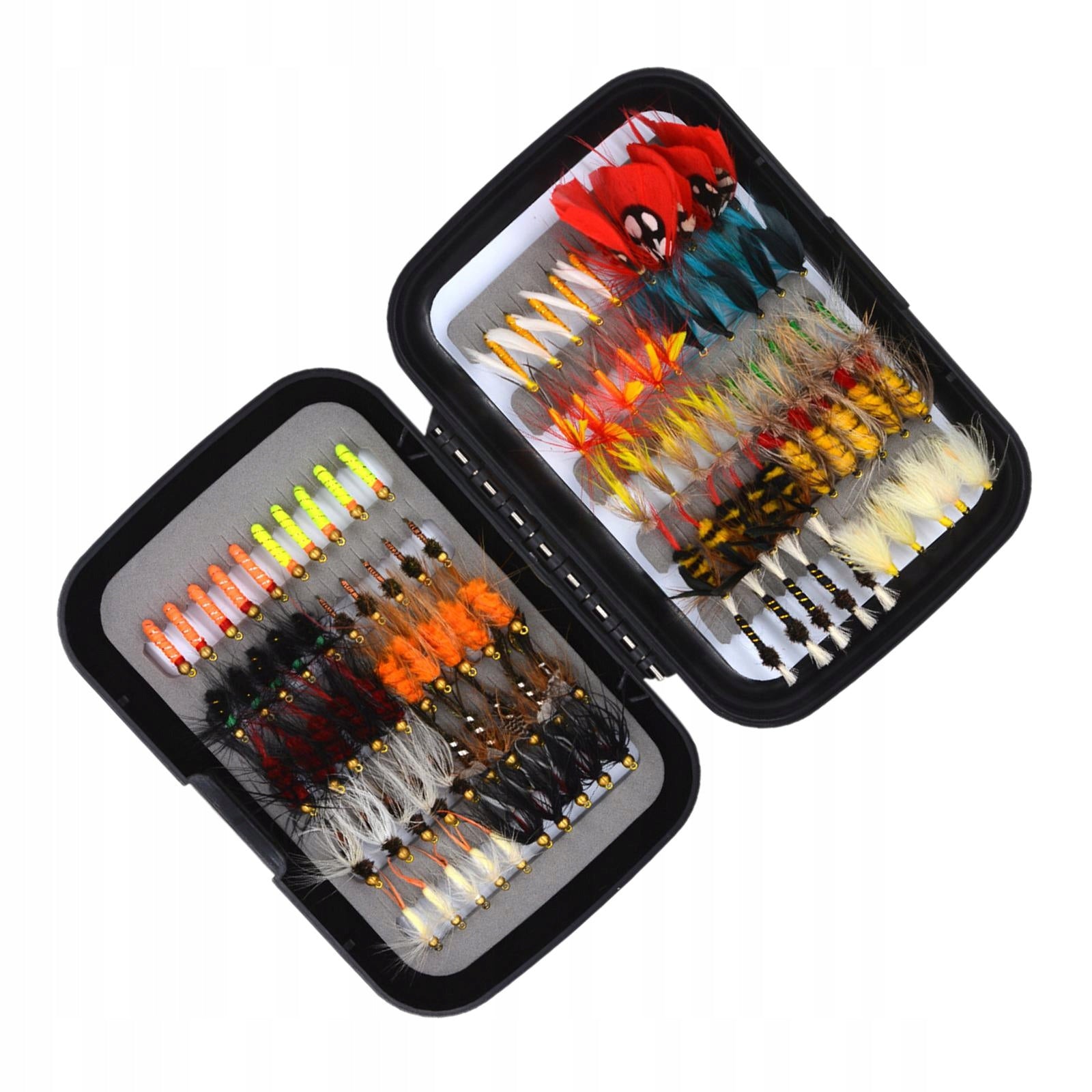 100Pcs Fly Fishing Flies Assortment with Manufacturer code fenteer-66045219