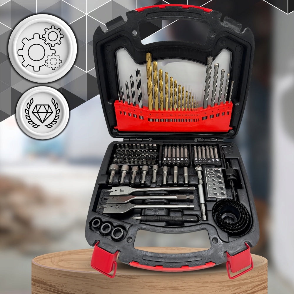 101EL HOLDX DRILL AND BIT TOOL SET FOR STEEL CONCRETE WOOD METAL Packaging status original