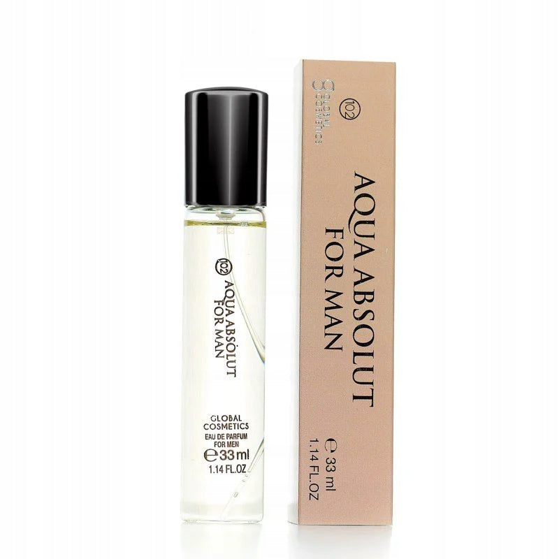 102 PERFUME MEN'S PERMANENT perfume AQUA ABSOLUT FOR MAN 33ml