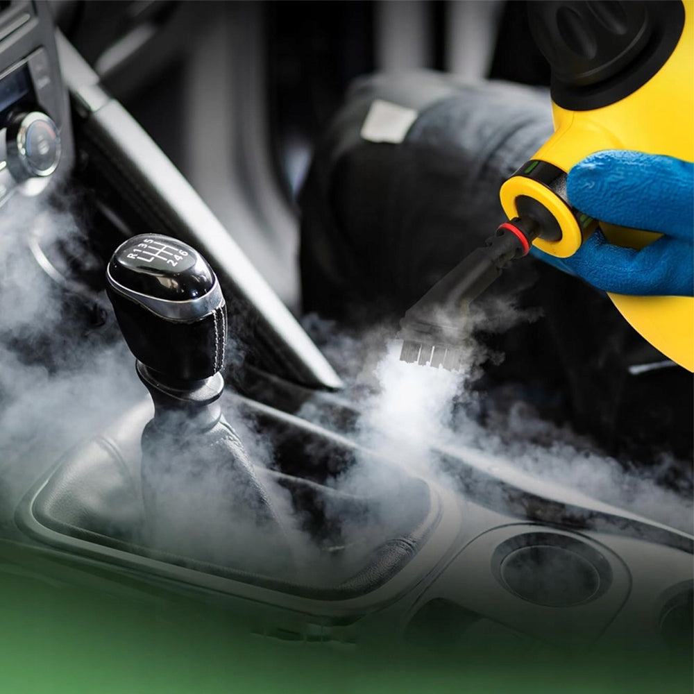 1050W PRESSURE STEAM CLEANER FOR WINDOW GROUT UPHOLSTERY WITH 9 ACCESSORIES 350ML Brand Bedee