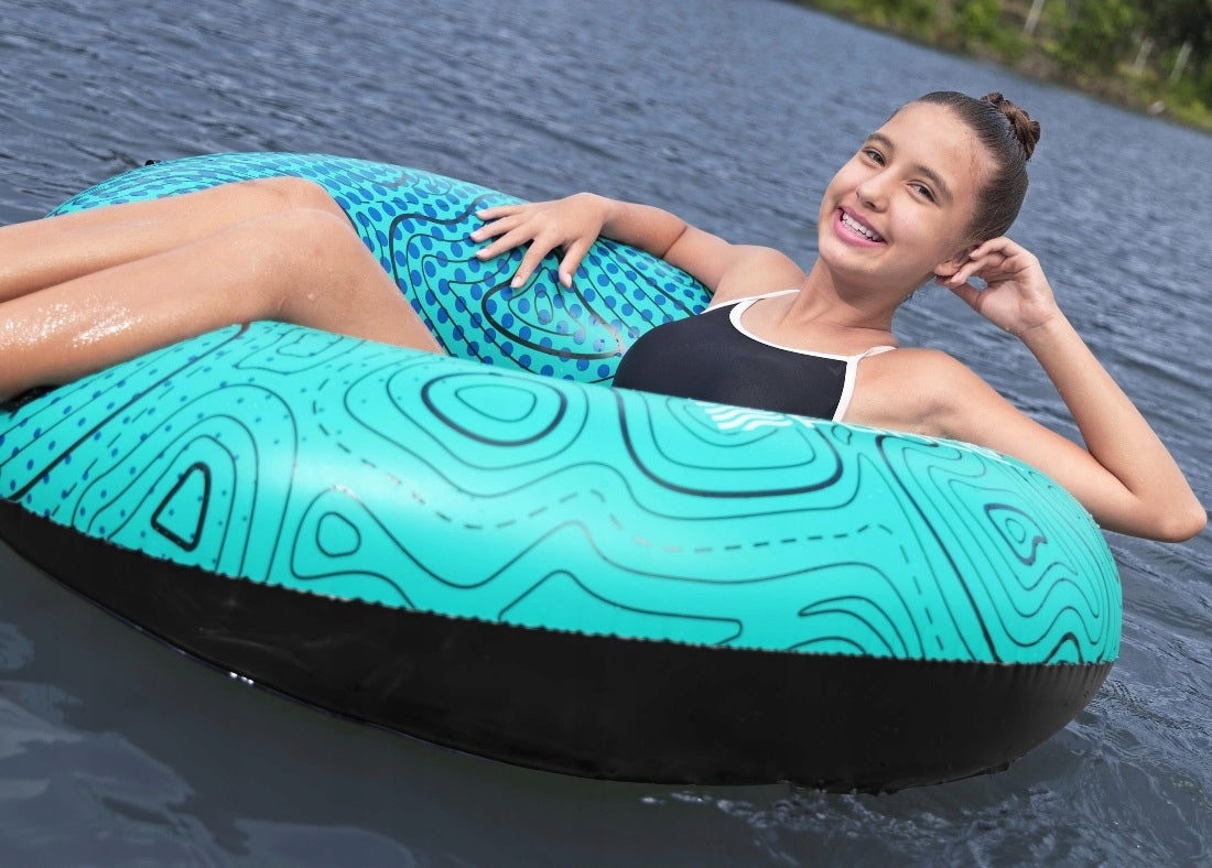 106cm Great inflatable swimming wheel circle Bestway 36401 Kind swim ring